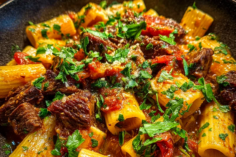 Cooking process for Hearty Beef Stew