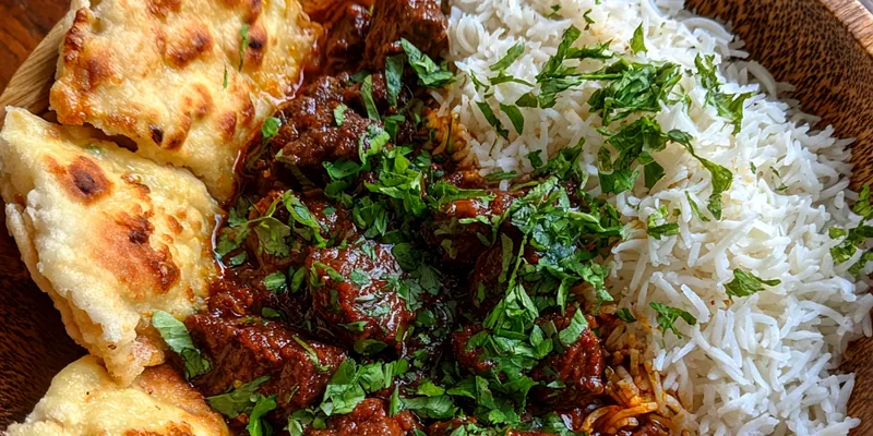 Hearty Indian Style Braised Beef Curry
