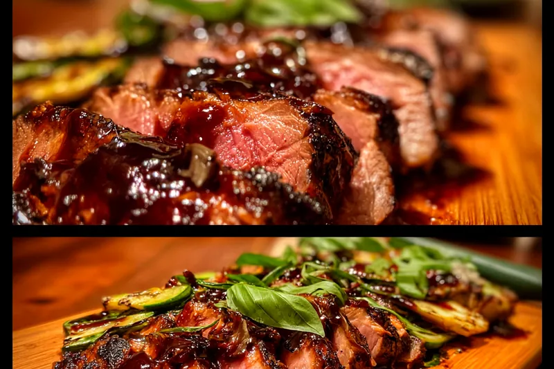 Cooking process for Herb Butter Beef Tenderloin