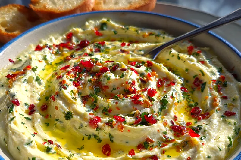 Cooking process for Herbed Cream Cheese Spread