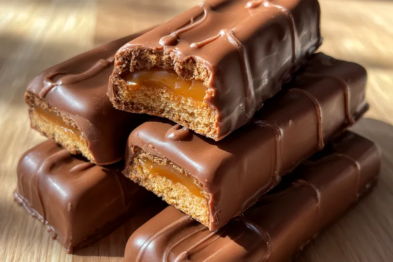 Cooking process for Homemade Chocolate Caramel Bars