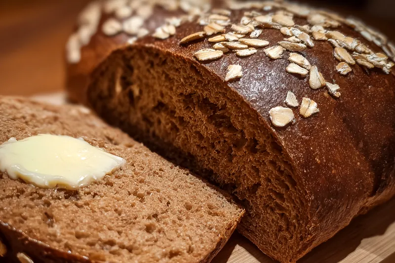 Fresh ingredients for Homemade Oat Topped Bread