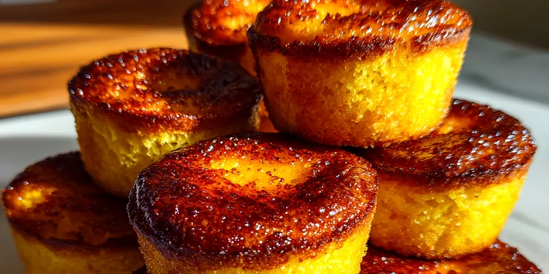 Honey Glazed Cornbread Bites