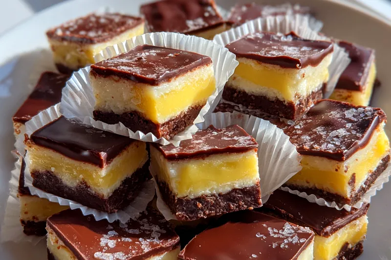 Cooking process for Layered Chocolate Confections