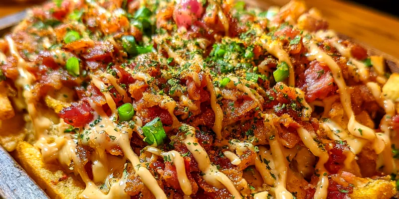 Loaded Bacon Cheese Fries