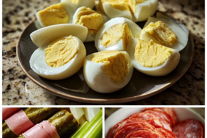 Cooking process for Low Carb Snack Platter