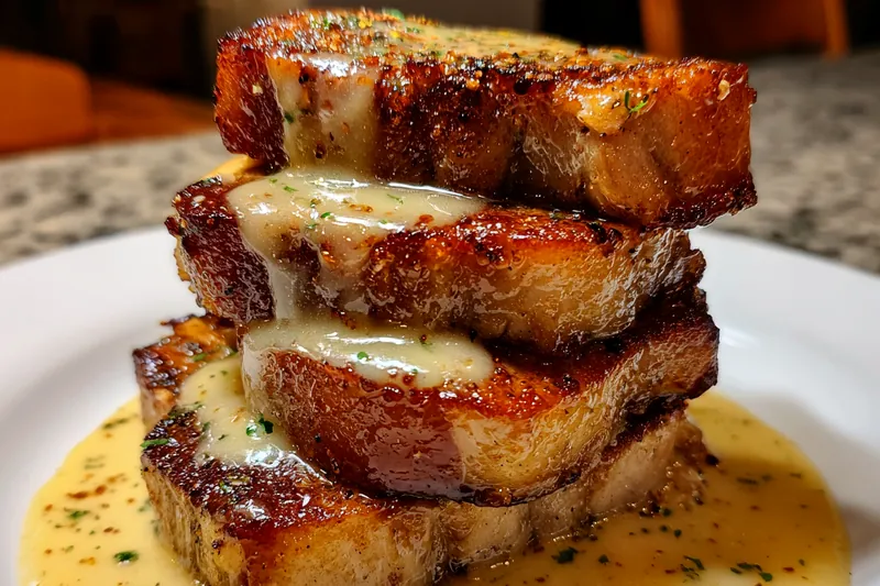 Fresh ingredients for Maple Mustard Pork Chops