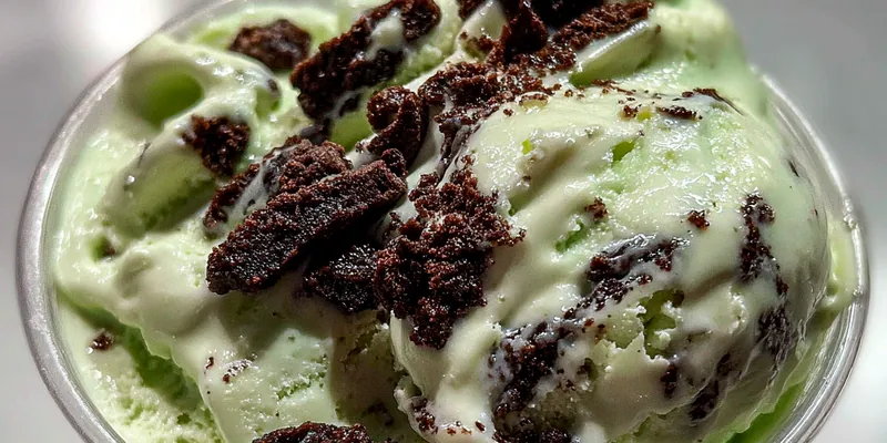 Mint Chocolate Cookie Dessert