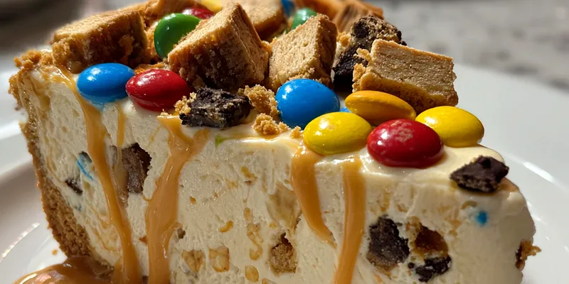 Monster Cookie Cheesecake Delight