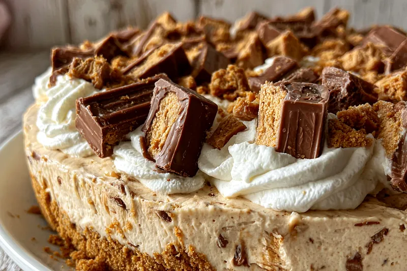 Cooking process for No Bake Chocolate Caramel Pie