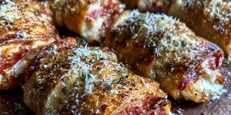 Quick Pepperoni Rolls