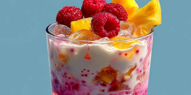 Raspberry Pineapple Colada