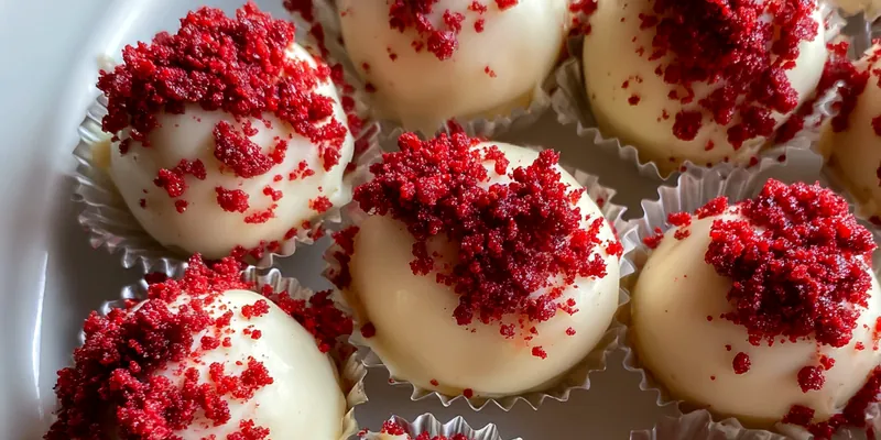 Red Velvet Cheesecake Bites