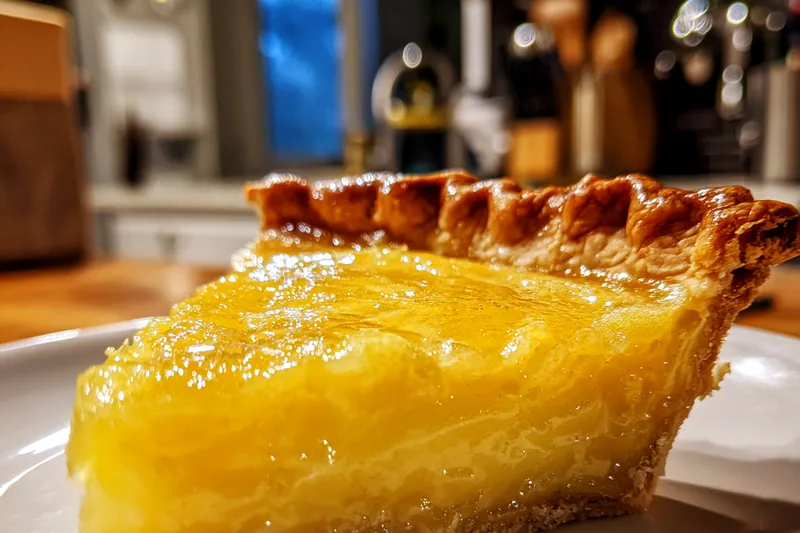 Cooking process for Salted Honey Whiskey Pie