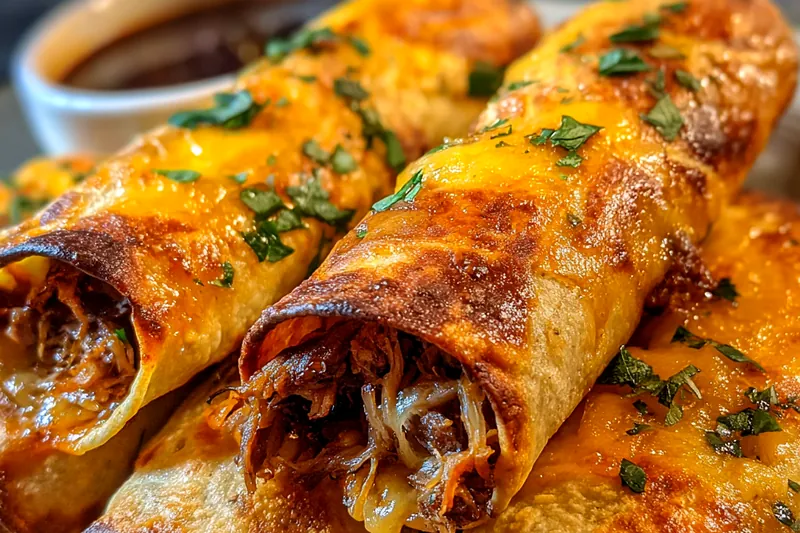 Cooking process for Savory Beef Cheese Tortillas