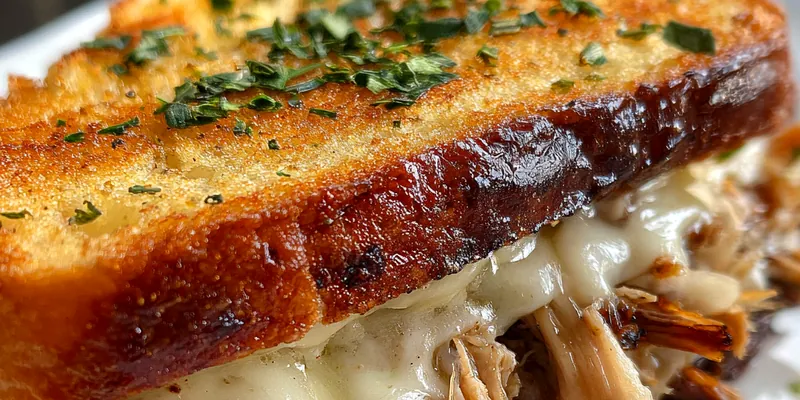 Savory Chicken Garlic Sandwich