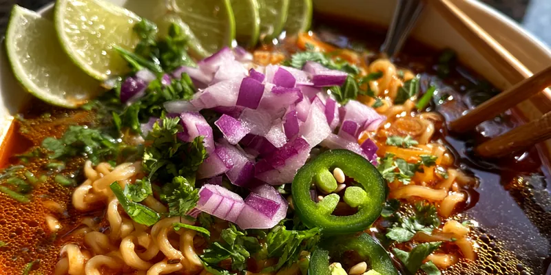 Savory Spicy Ramen Delight