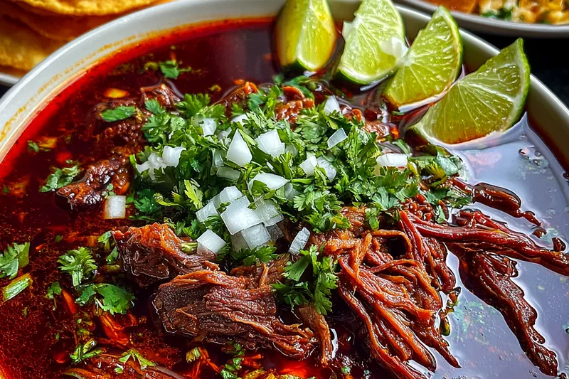 Fresh ingredients for Slow-Cooked Meat Soup
