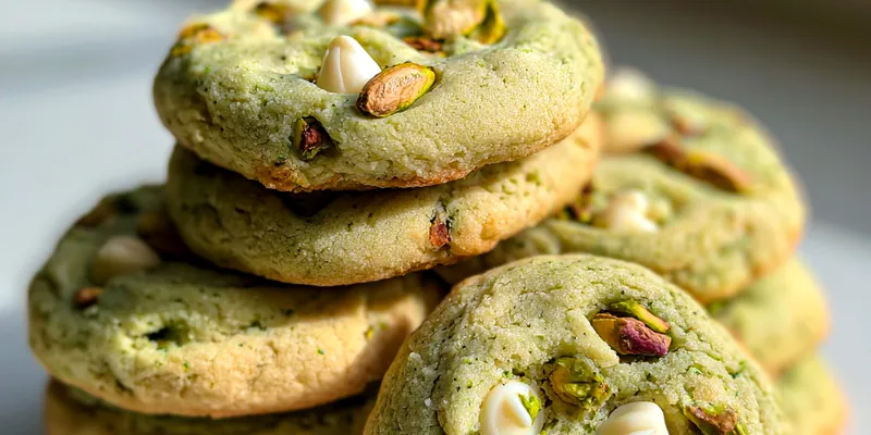 Soft Pistachio Cookies