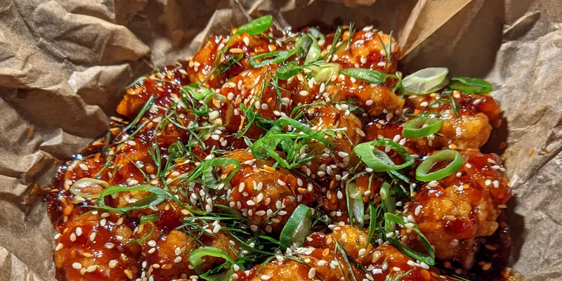 Spicy Baked Cauliflower Bites