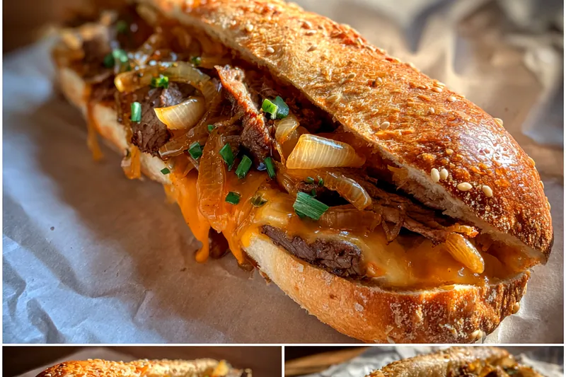 Fresh ingredients for Spicy Bulgogi Cheesesteak