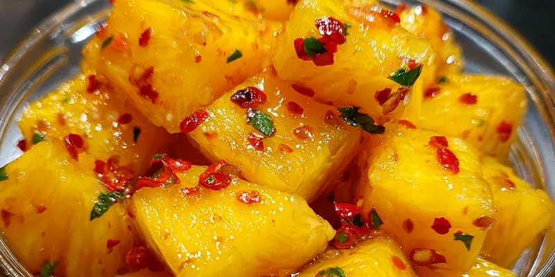 Spicy Candied Pineapple Delight