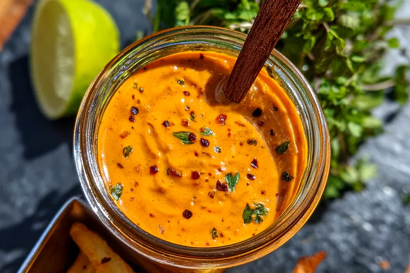 Cooking process for Spicy Chipotle Mayo Sauce