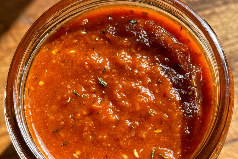 Fresh ingredients for Spicy Herb Infused Sauce