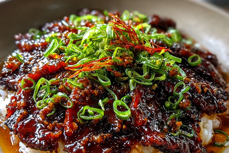 Cooking process for Sticky Glazed BBQ Chicken