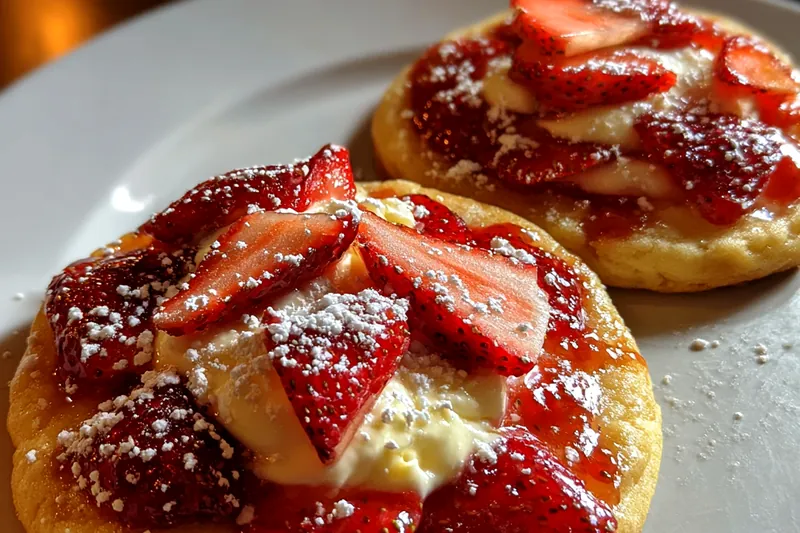 Cooking process for Strawberry Cheesecake Cookies Delight