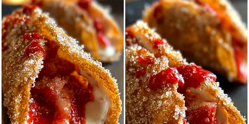 Strawberry Cheesecake Dessert Tacos