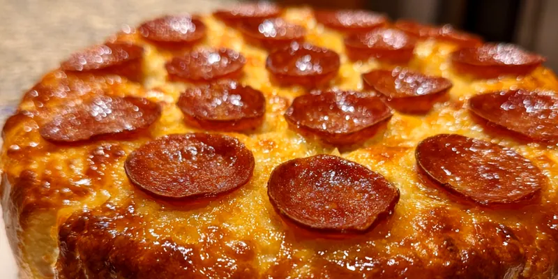 Stuffed Crust Pepperoni Delight