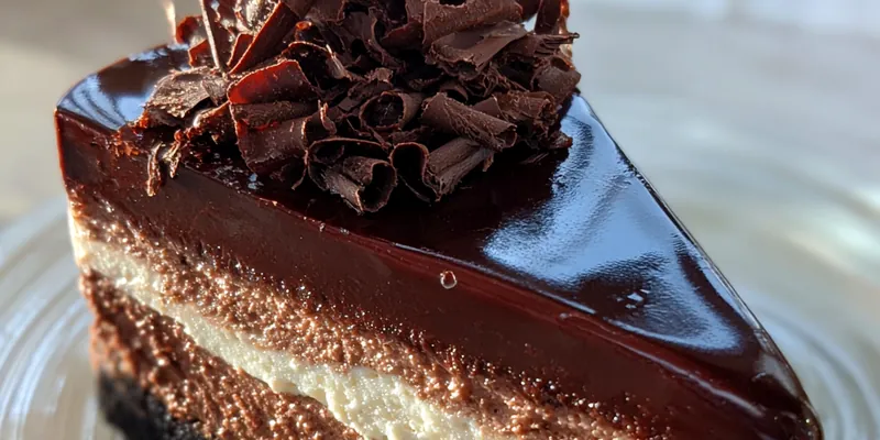 Triple Layer Chocolate Delight