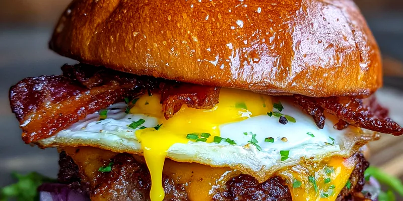 Ultimate Grilled Burger Delight