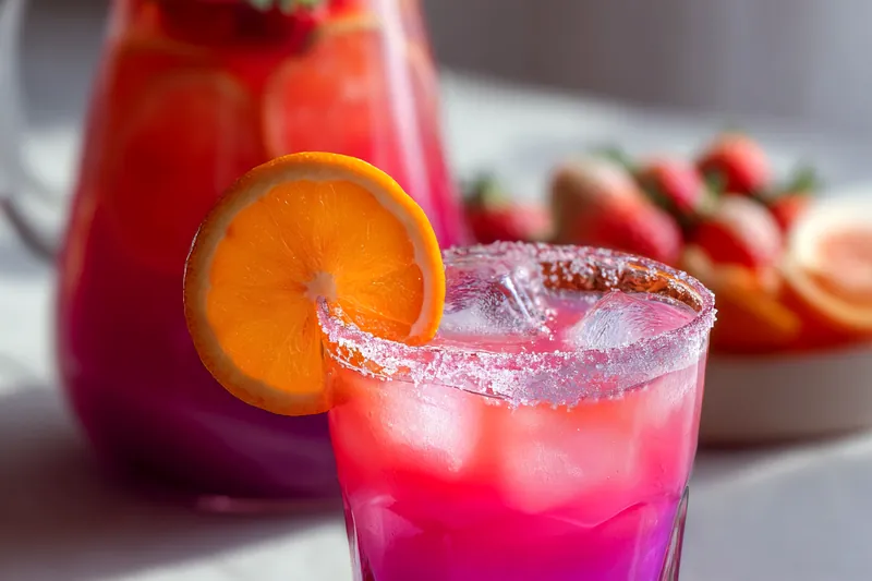 Cooking process for Vibrant Citrus Berry Punch