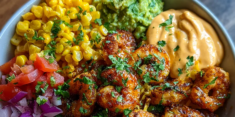 Zesty Grilled Shrimp Bowl